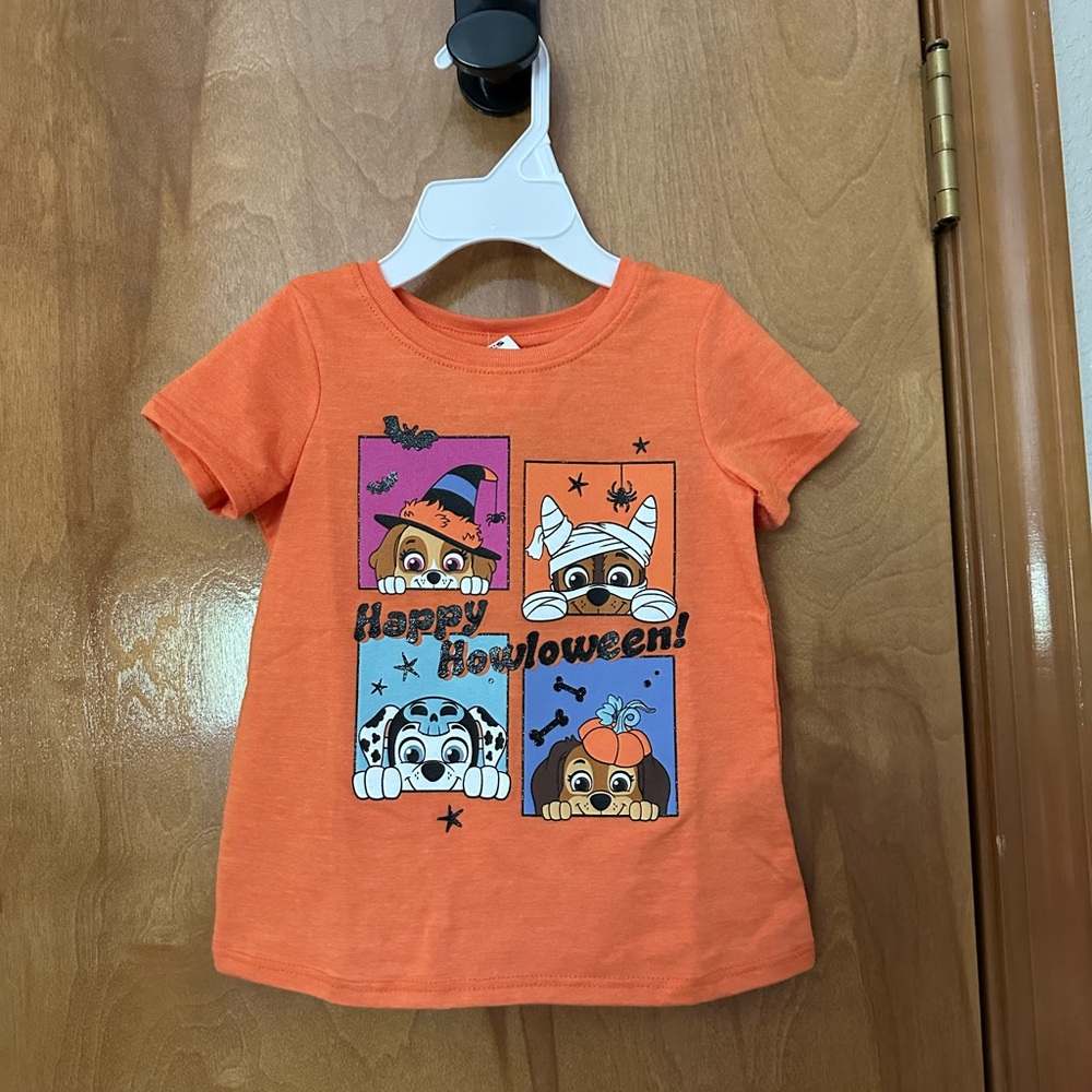 Paw Patrol short sleeve Halloween Kids Shirt